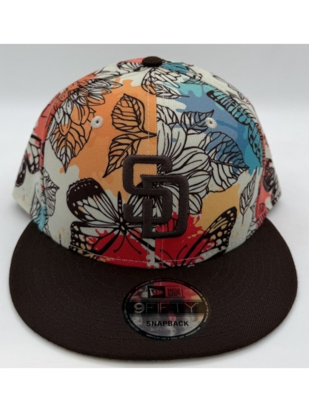San Diego Padres New Era 9FIFTY Spring Training Floral MLB Snapback Hat Cap